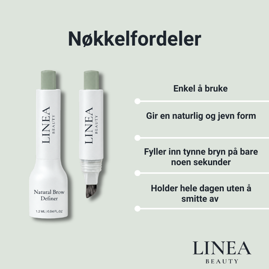 Linea BrowFection- Unngå dyre salongbesøk